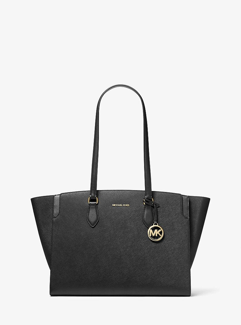 Grand cabas Becca en cuir Saffiano