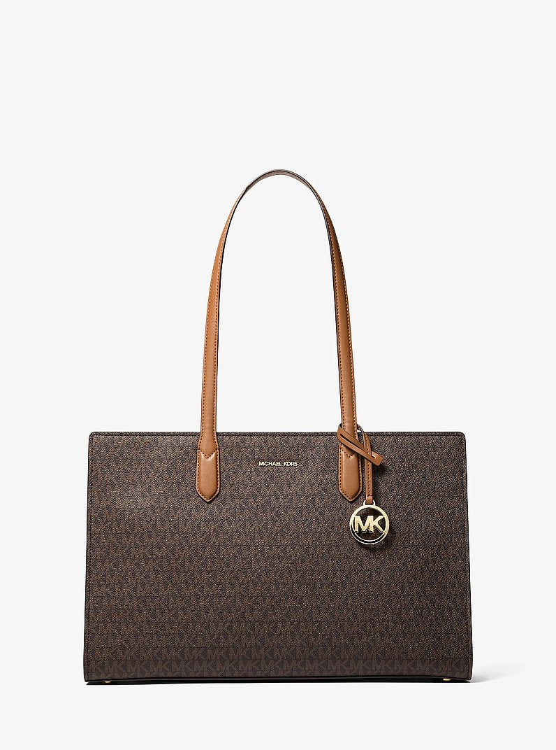 Cabas Scarlett de taille moyenne à logo Signature