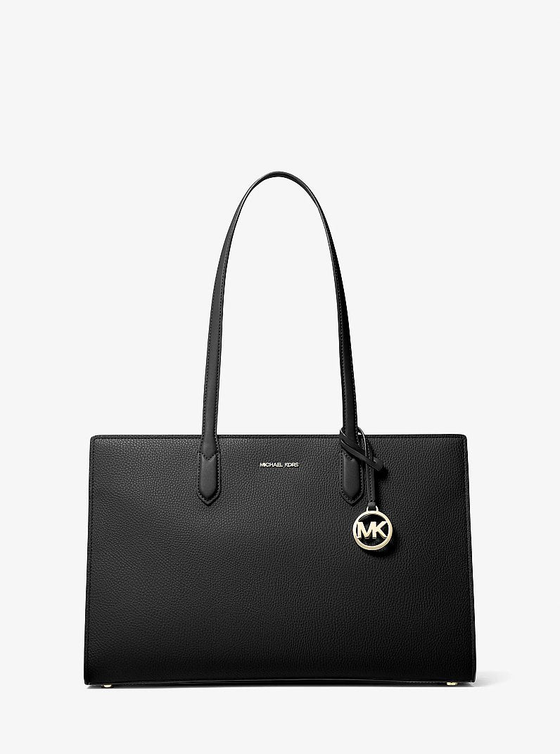 Cabas Scarlett de taille moyenne en cuir grainé