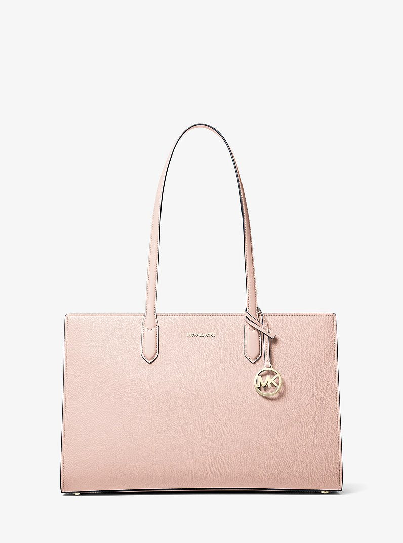 Cabas Scarlett de taille moyenne en cuir grainé
