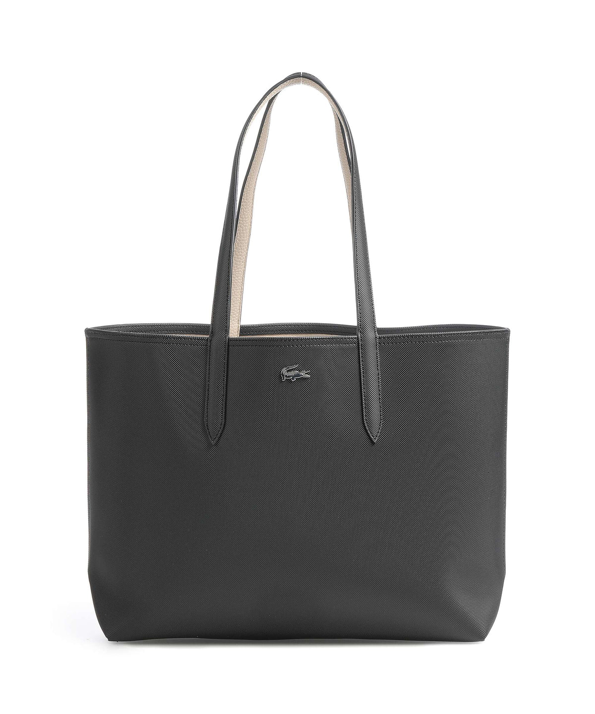 Lacoste Anna Boodschappentas noir/krema