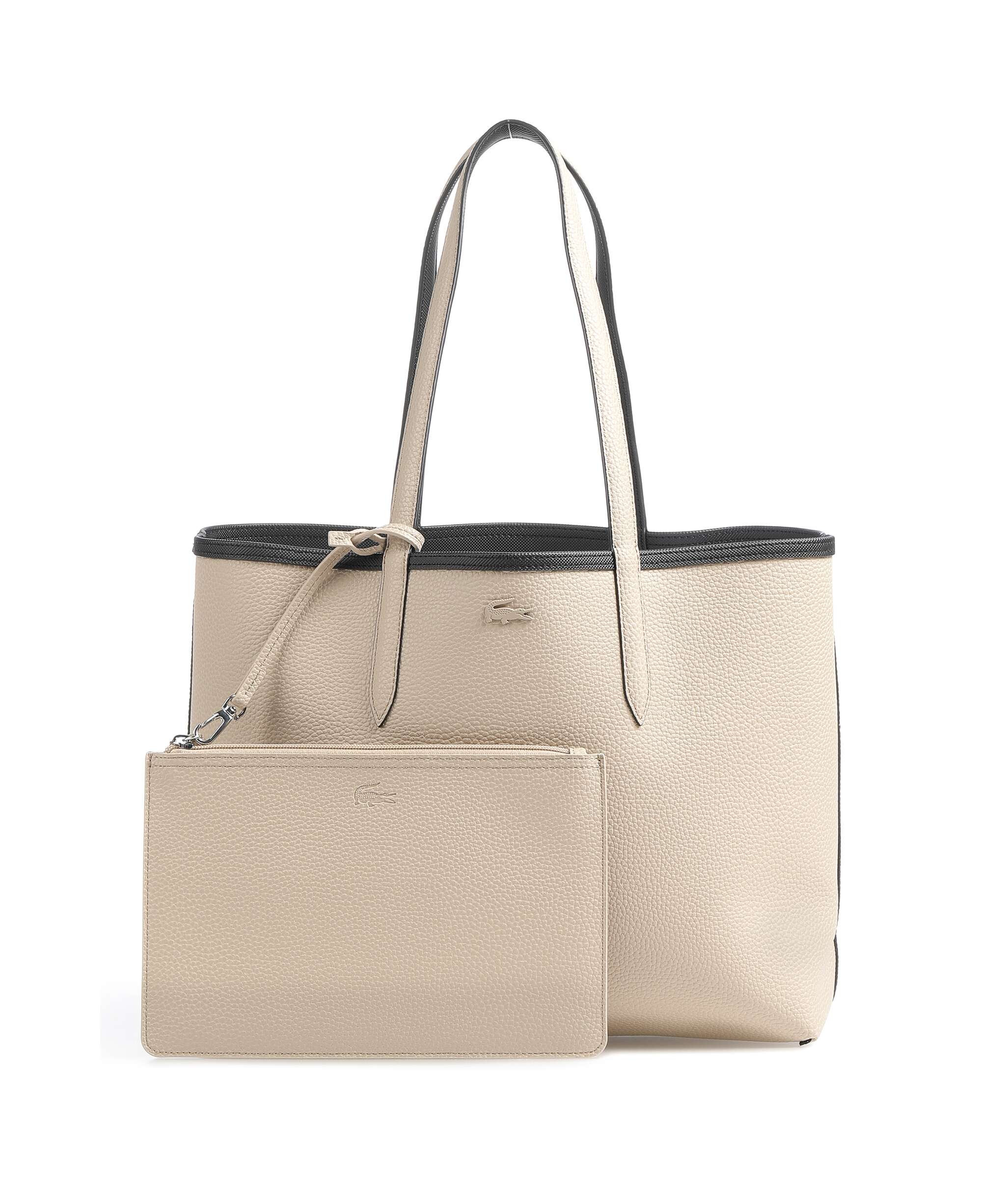 Lacoste Anna Boodschappentas noir/krema