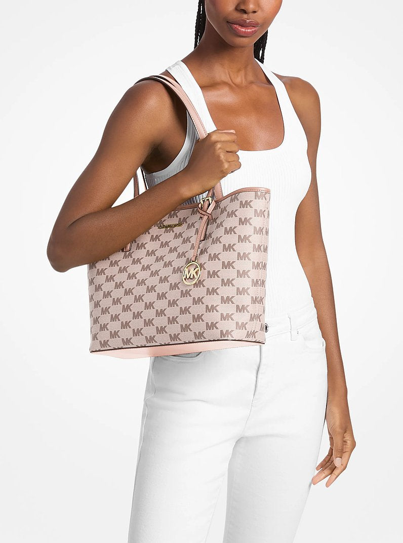 Cabas Jet Set jacquard