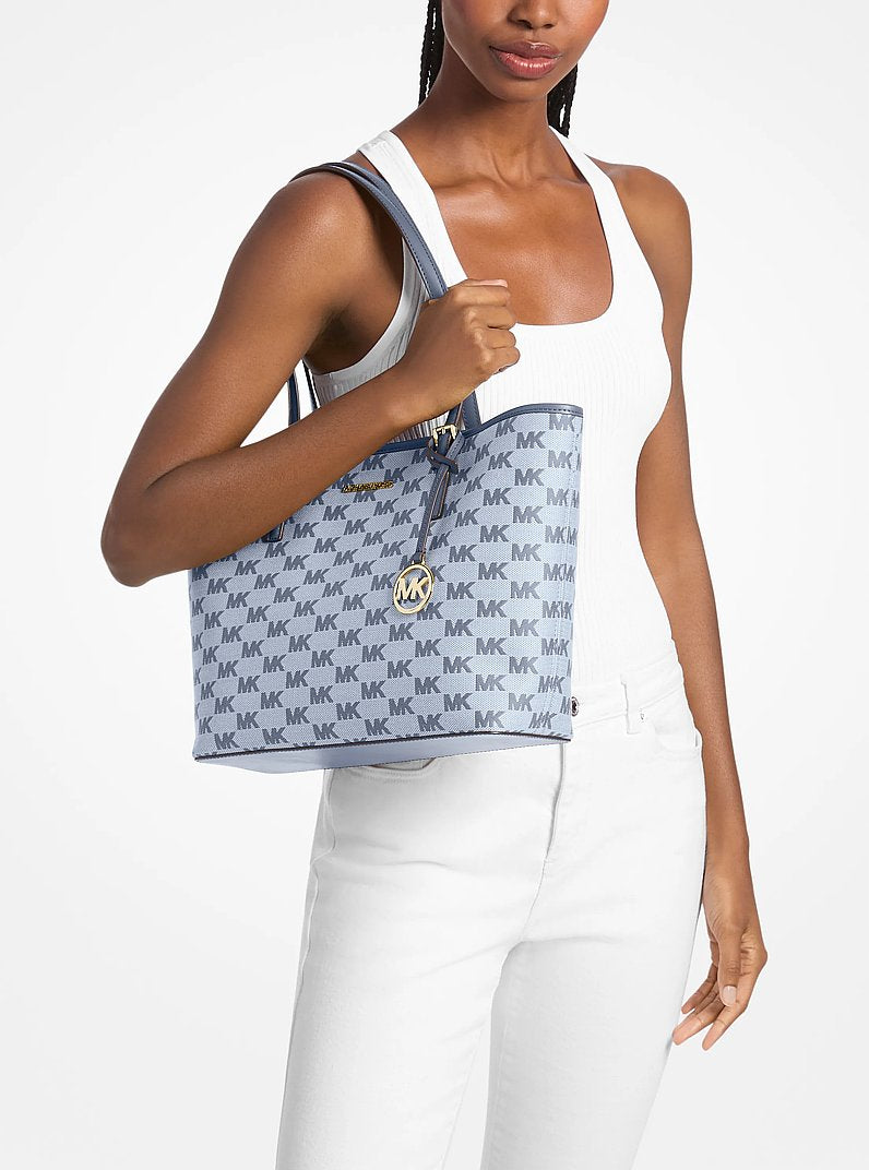 Cabas Jet Set jacquard