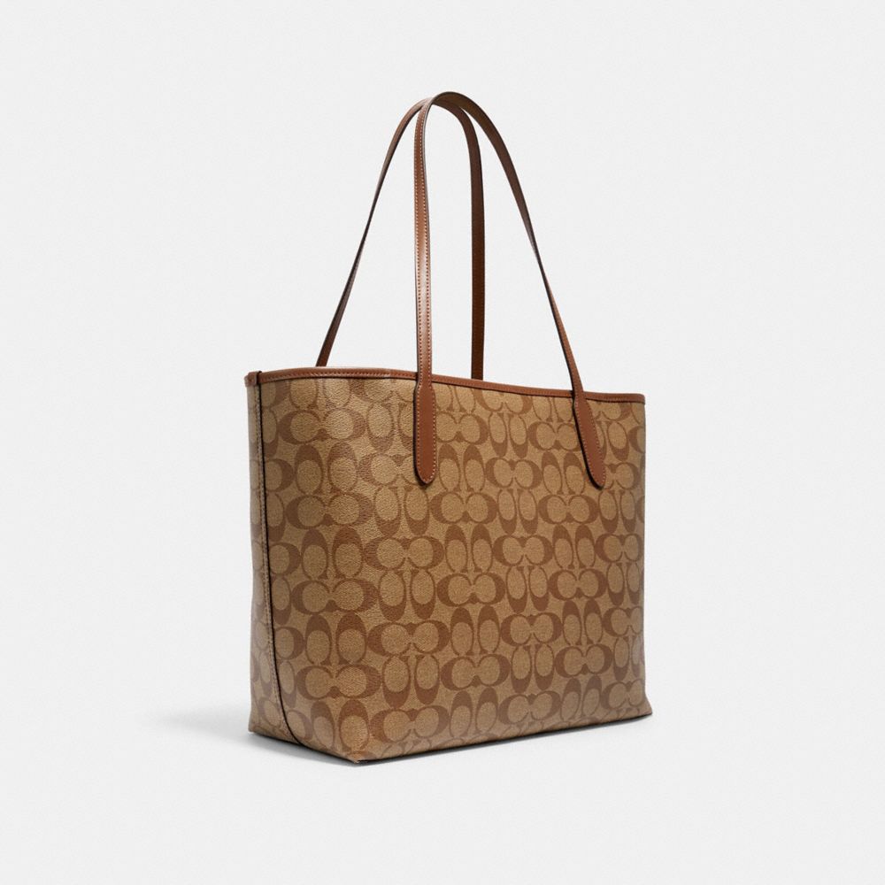 City Tote Bag In Signature Canvas