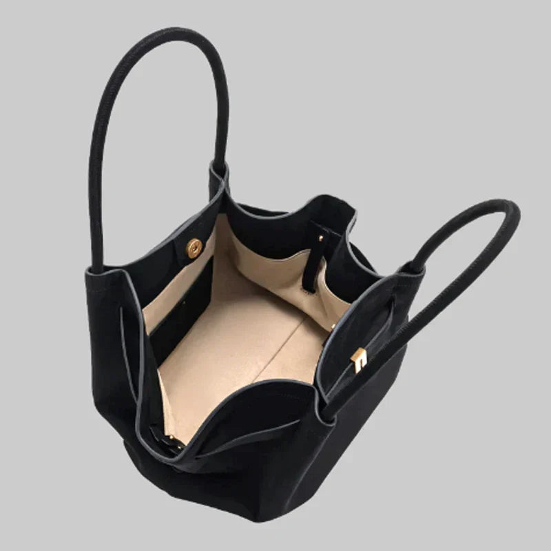 Sac à main épaule femme en faux daim