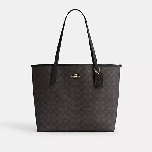 City Tote Bag In Signature Canvas