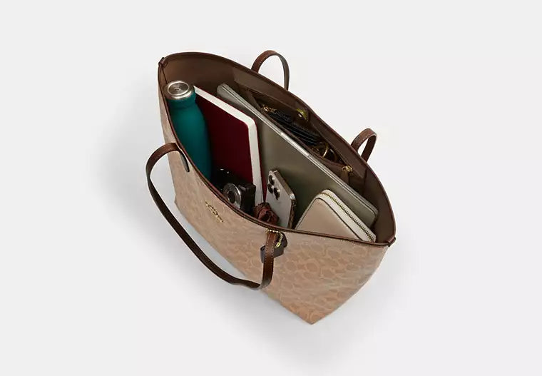 City Tote Bag In Signature Canvas