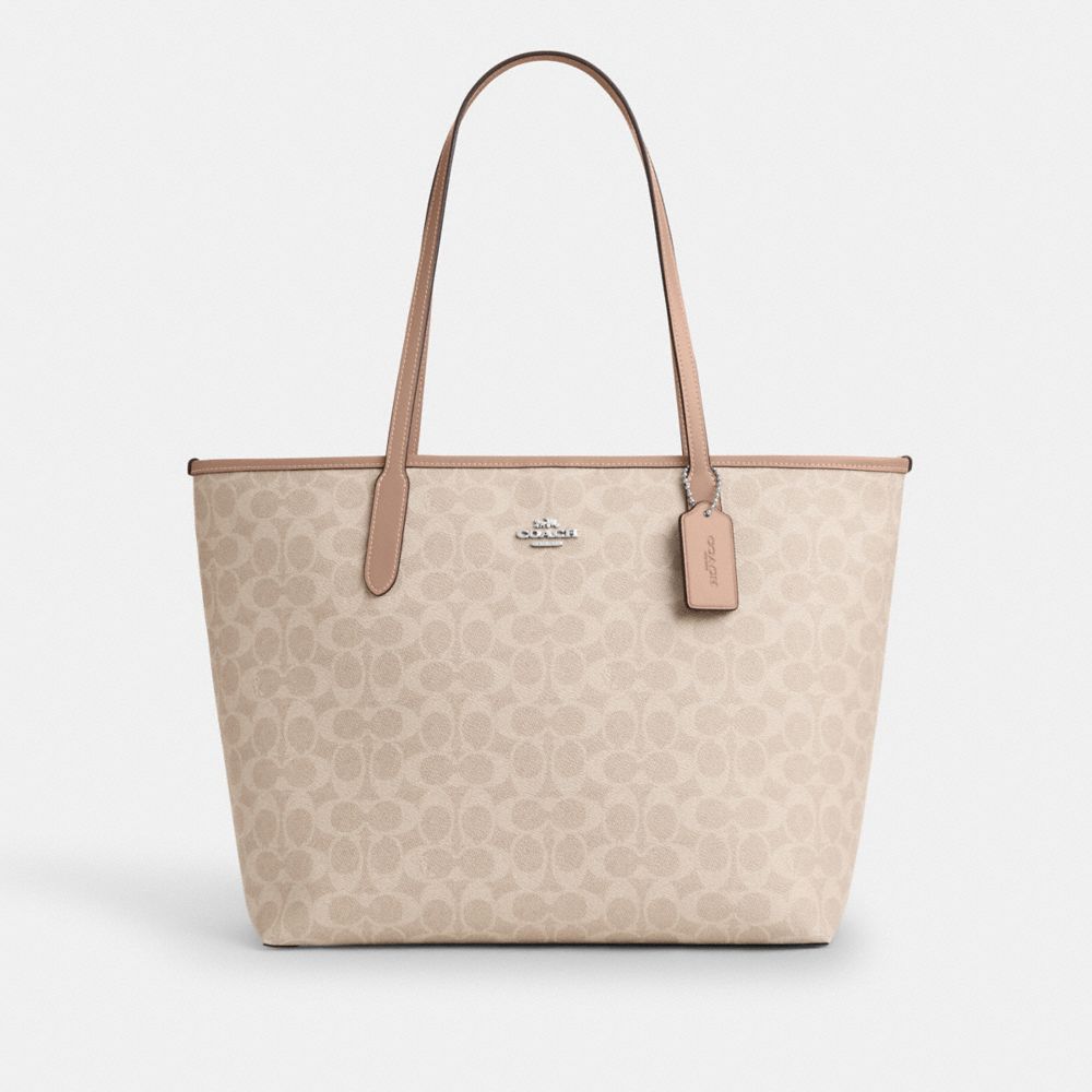 City Tote Bag In Signature Canvas