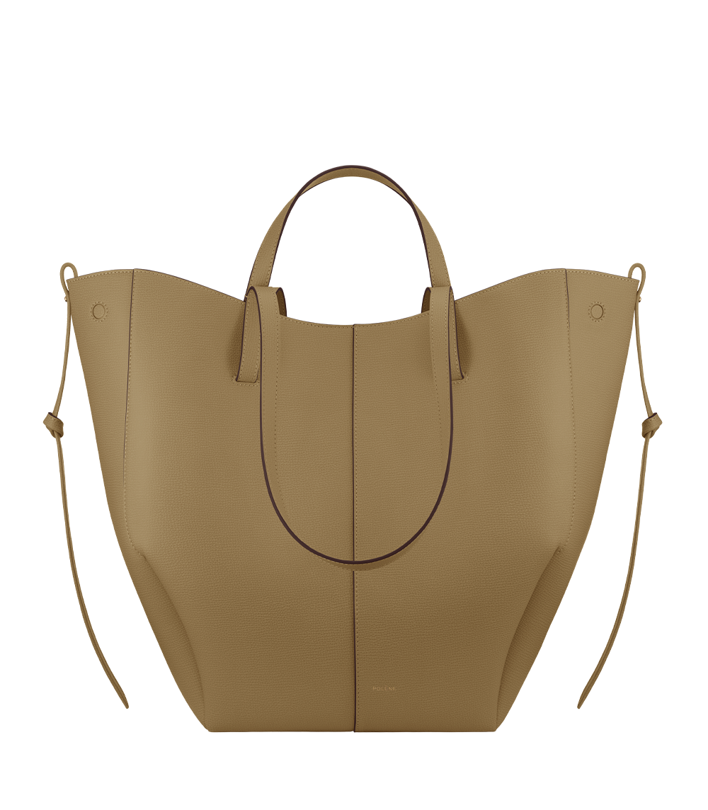 Cyme Tote - Olive Fumée Grainé